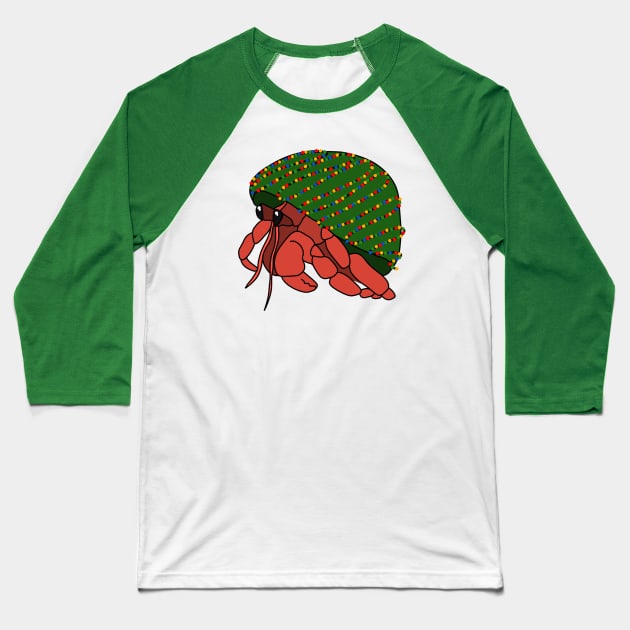 Crabby Baseball T-Shirt by crankycranium